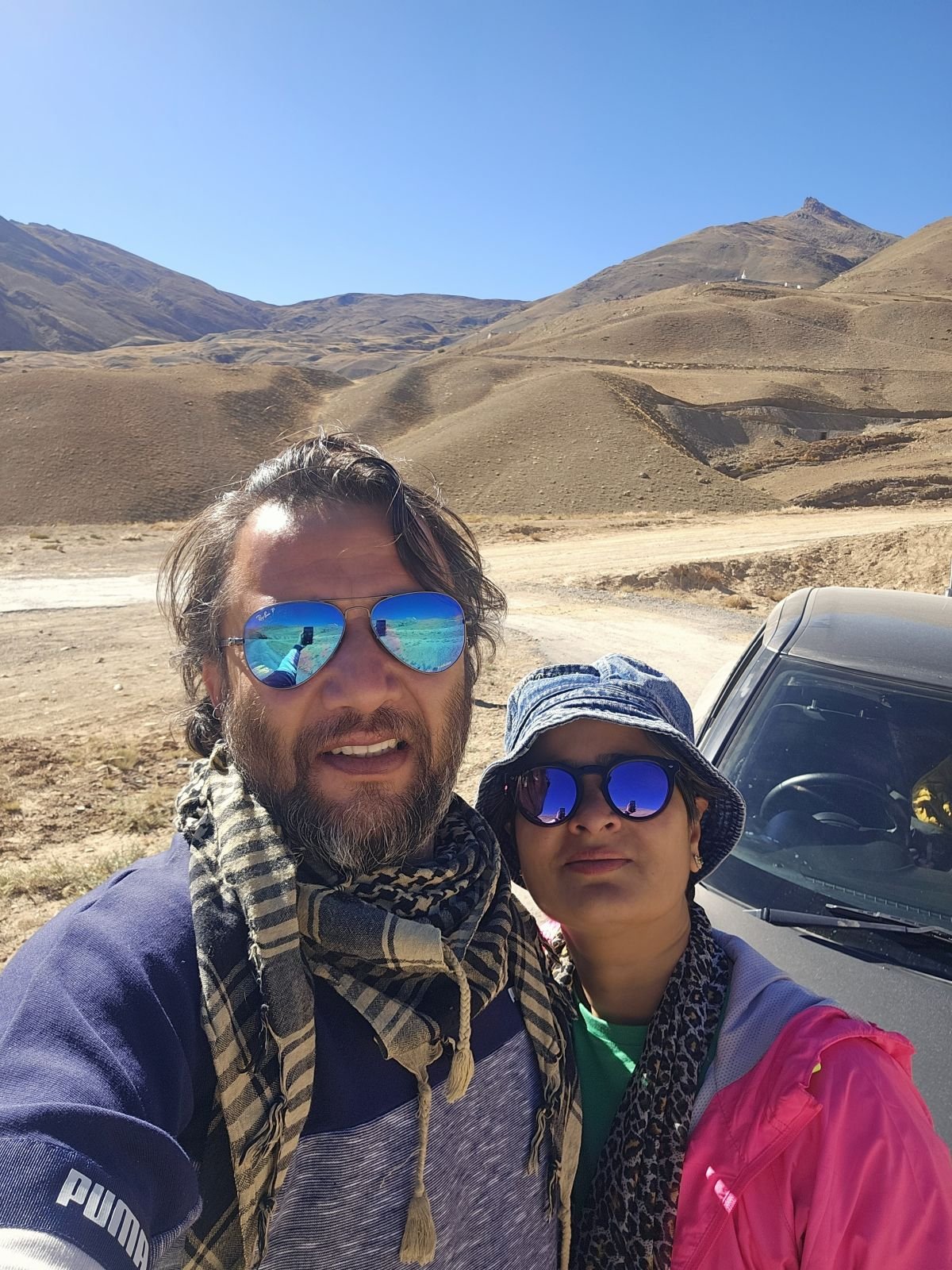 Monika Rana during a journey