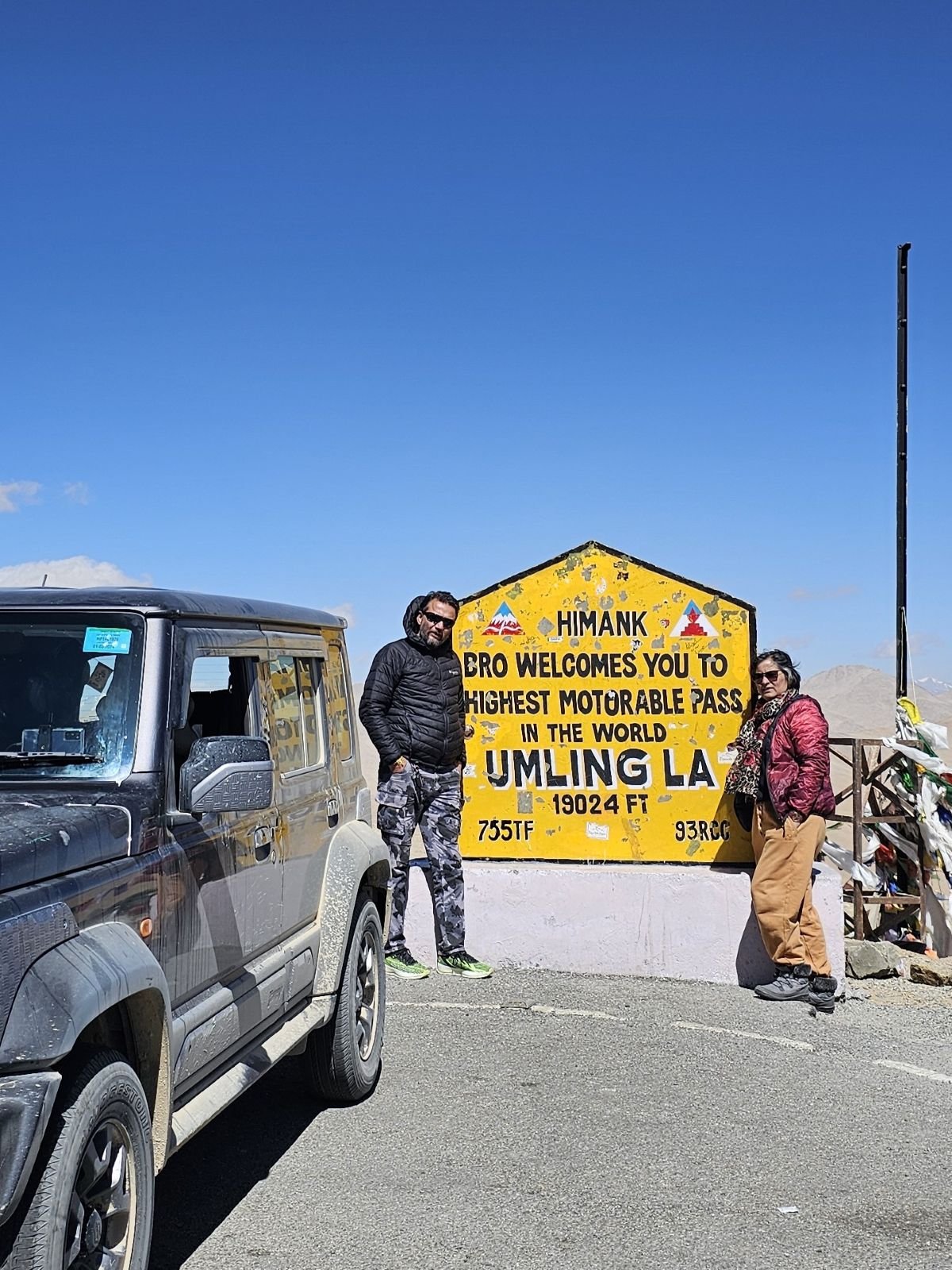 Best picture from Leh Ladakh journey, June 2024 - Manu and Tik